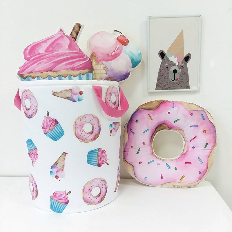 Корзина для игрушек Watercolor