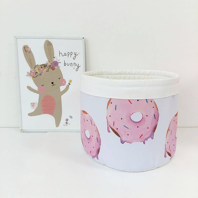 Корзина для игрушек девочке Donut Jimmy