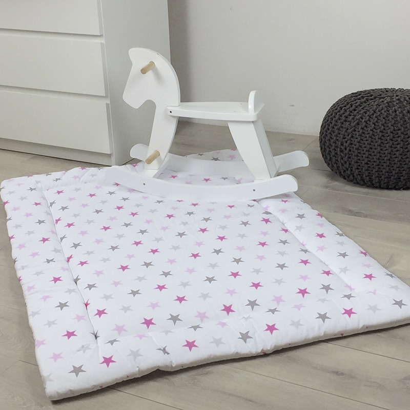 Коврик игровой для детей Малиновые Звездочки