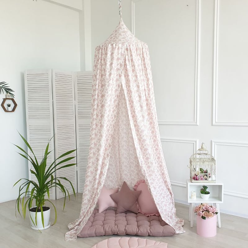 Намет Pavilion French Rose pink satin