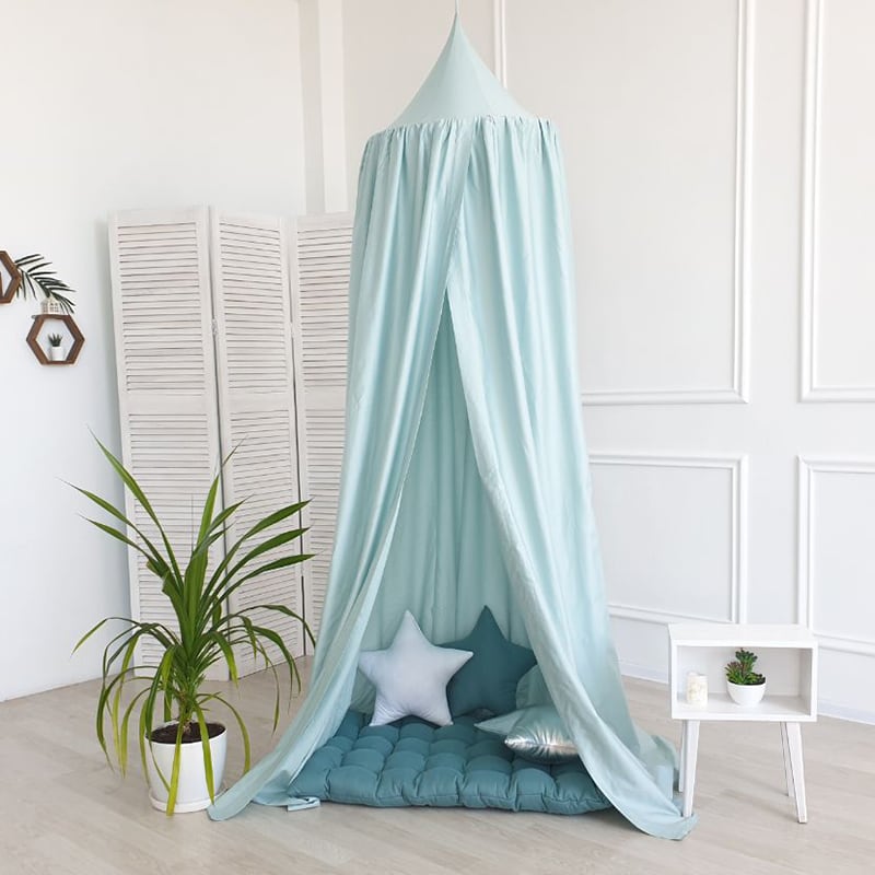 Палатка детская игровая Pavilion Aquamarine green satin