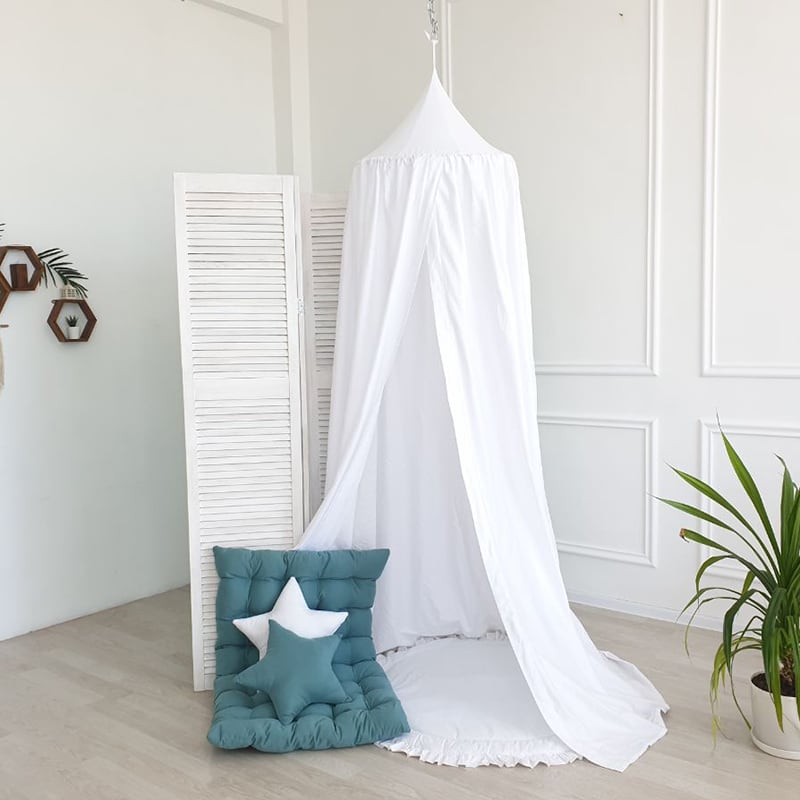 Намет Pavilion Alabaster white satin