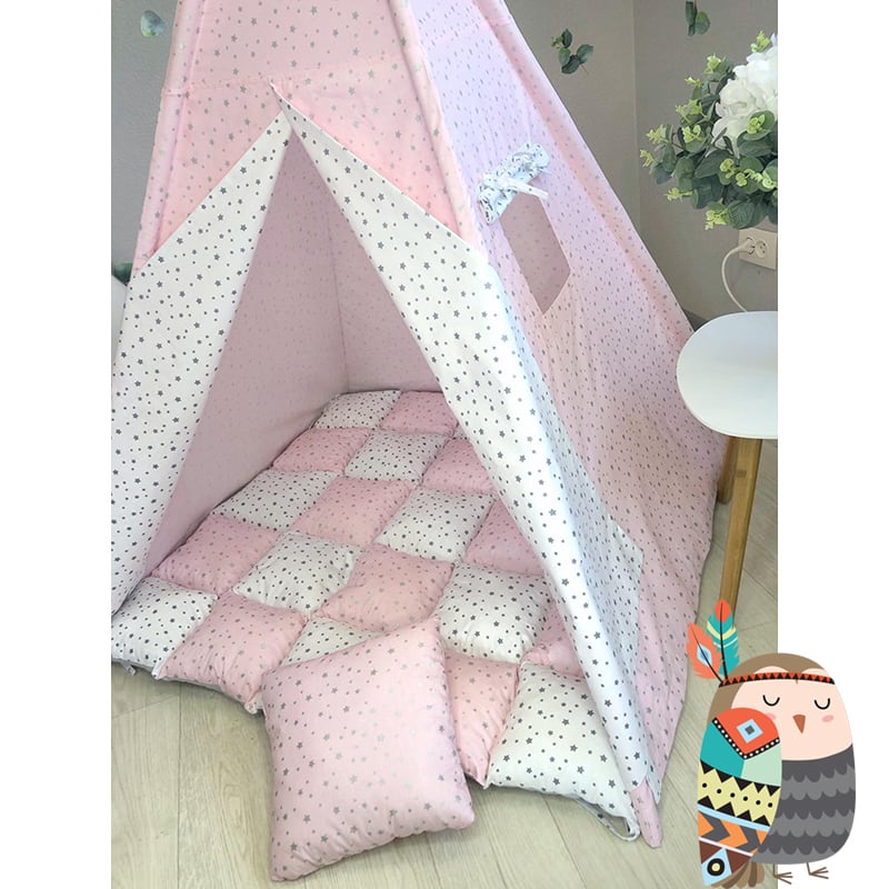 Дитяча палатка вігвам Чисте Хмара. Комплект 5 в 1