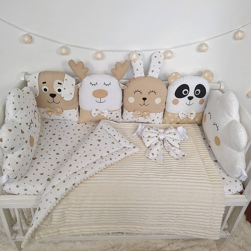 Бортик детский в кроватку I Love Toys