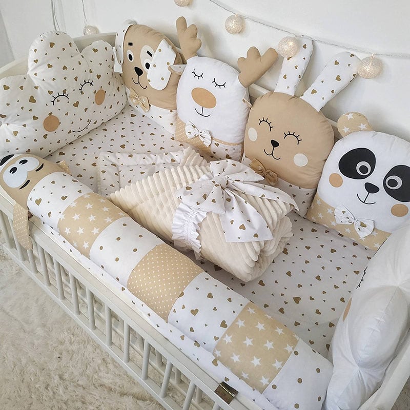 Бортик детский в кроватку I Love Toys