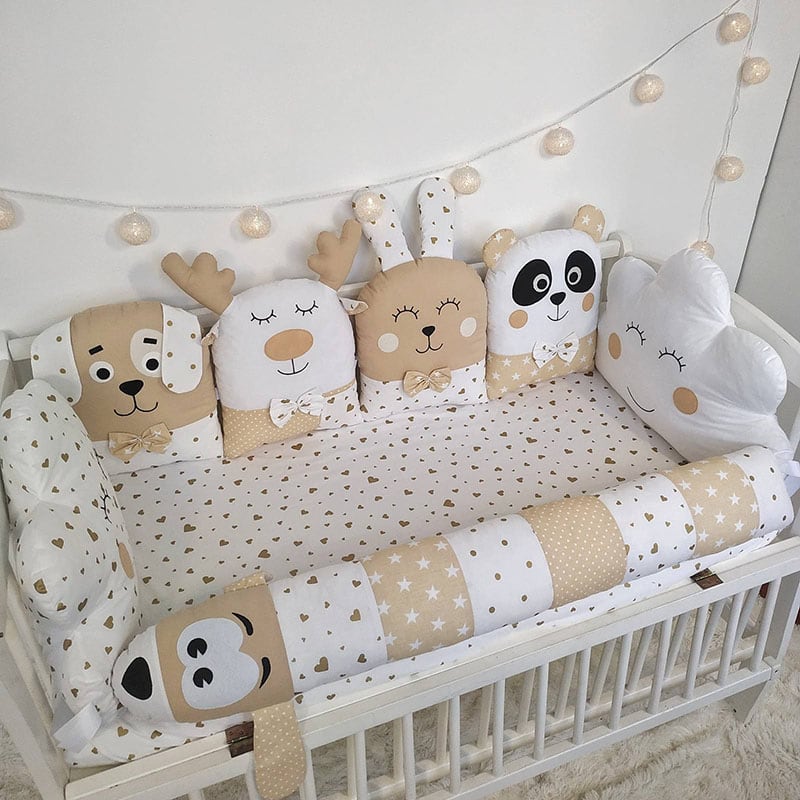 Бортик детский в кроватку I Love Toys