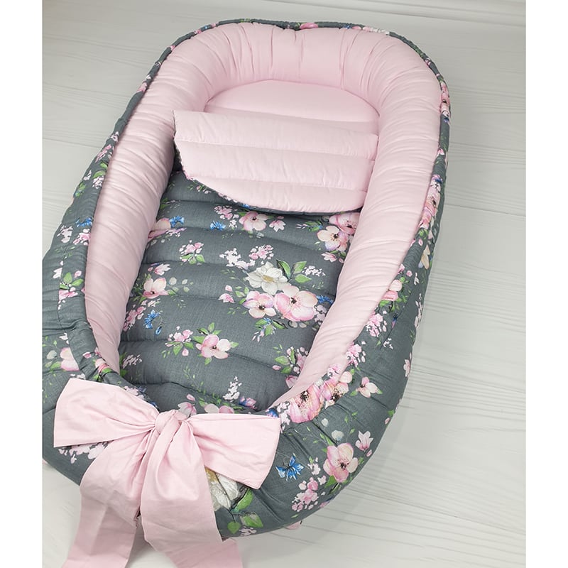 Кокон гнездышко для девочки Shabby Сhic
