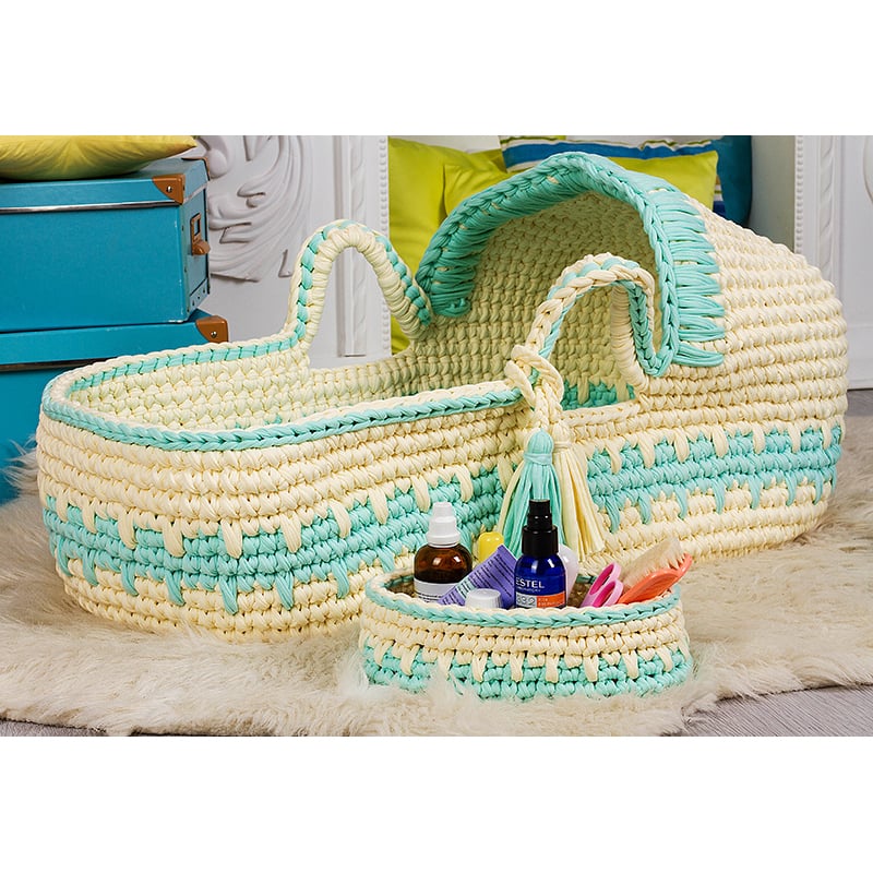 Люлька-переноска детская Mint Chevron