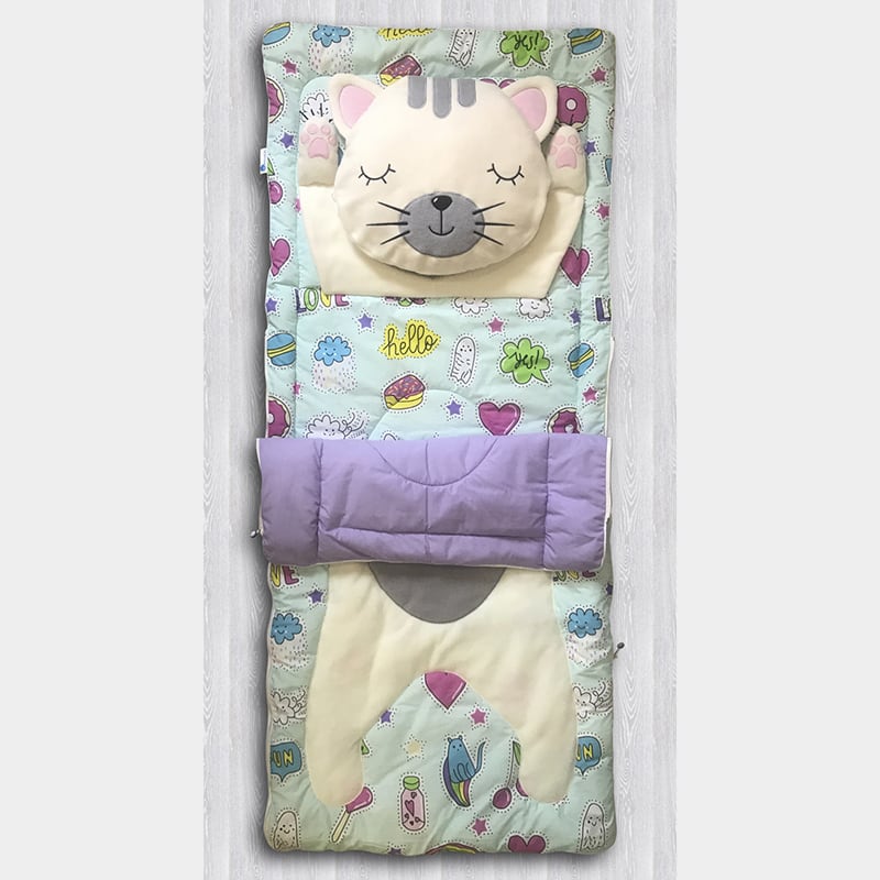 Детский спальный мешок Cat Purr