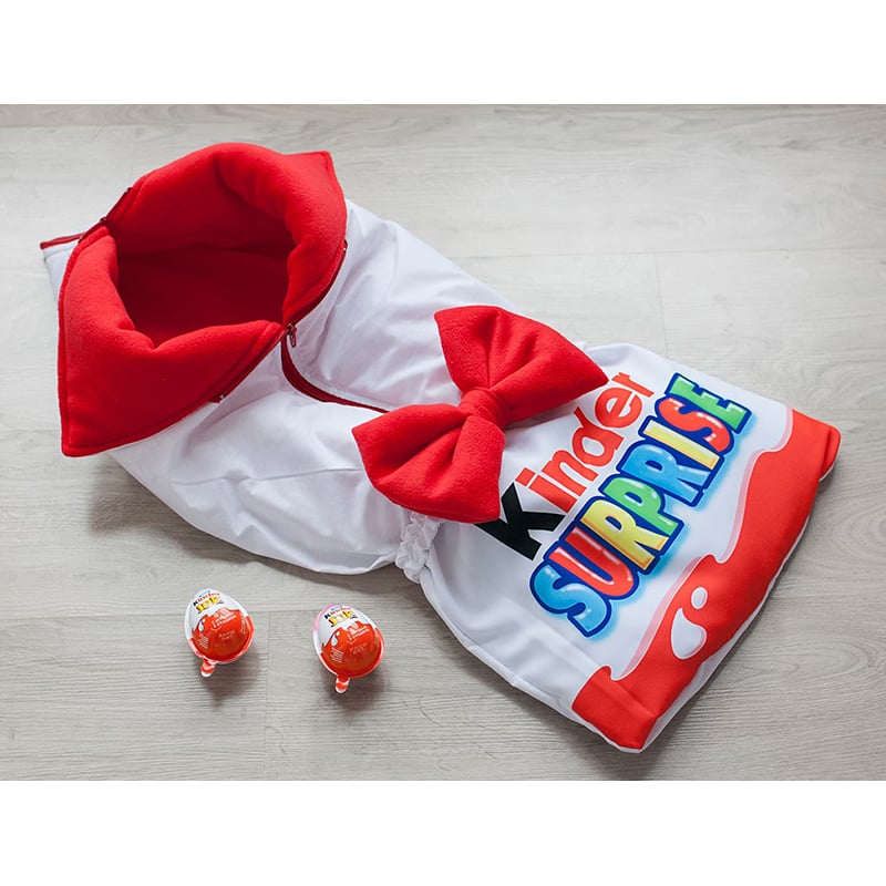 Конверт для девочки на выписку Kinder Сюрприз