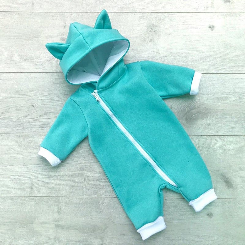 Детский трикотажный комбинезон Marvel blue jersey