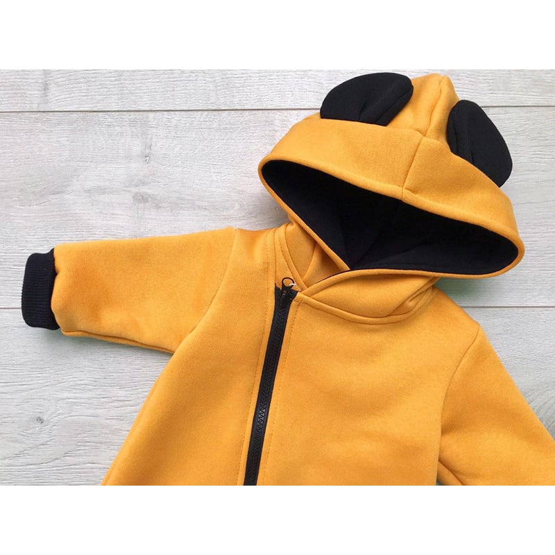 Детский трикотажный комбинезон Mickey Mouse orange jersey