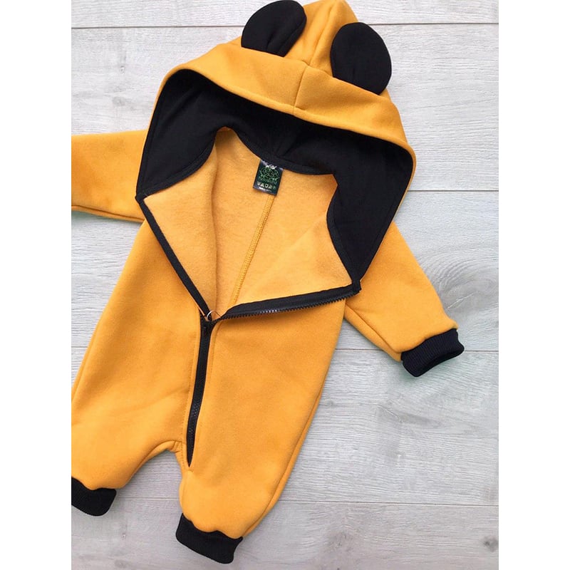 Детский трикотажный комбинезон Mickey Mouse orange jersey