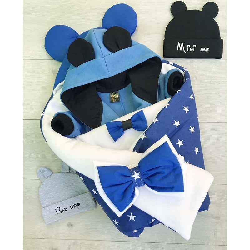 Детский комбинезон Mickey Mouse blue jersey