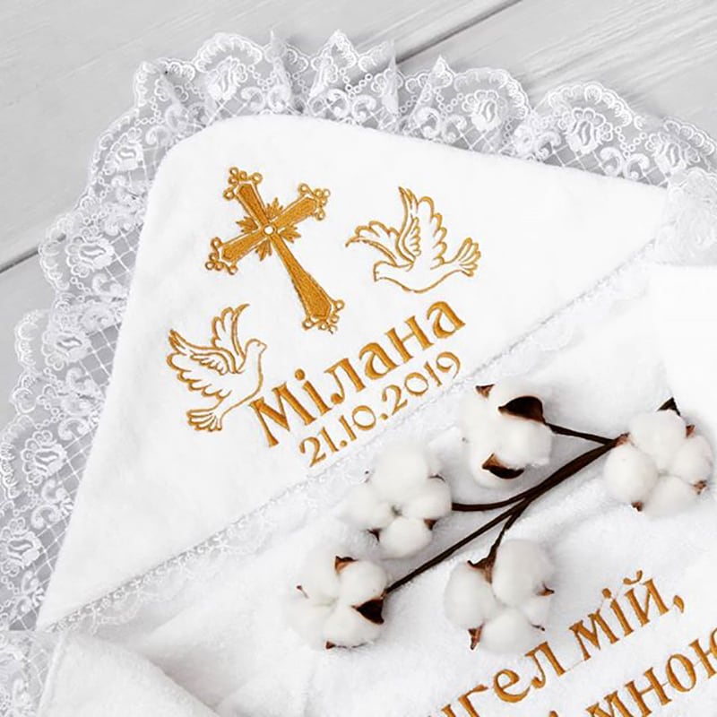 Хрестильний набір З Любов'ю Від Хрещеної Мами